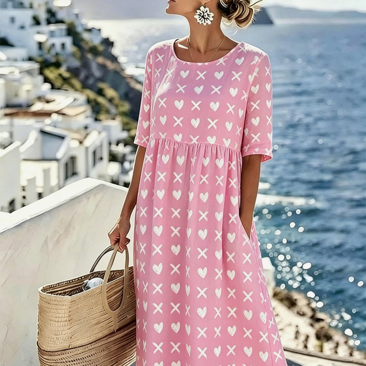 Lottie™ | Sweetheart Summer Midi Dress