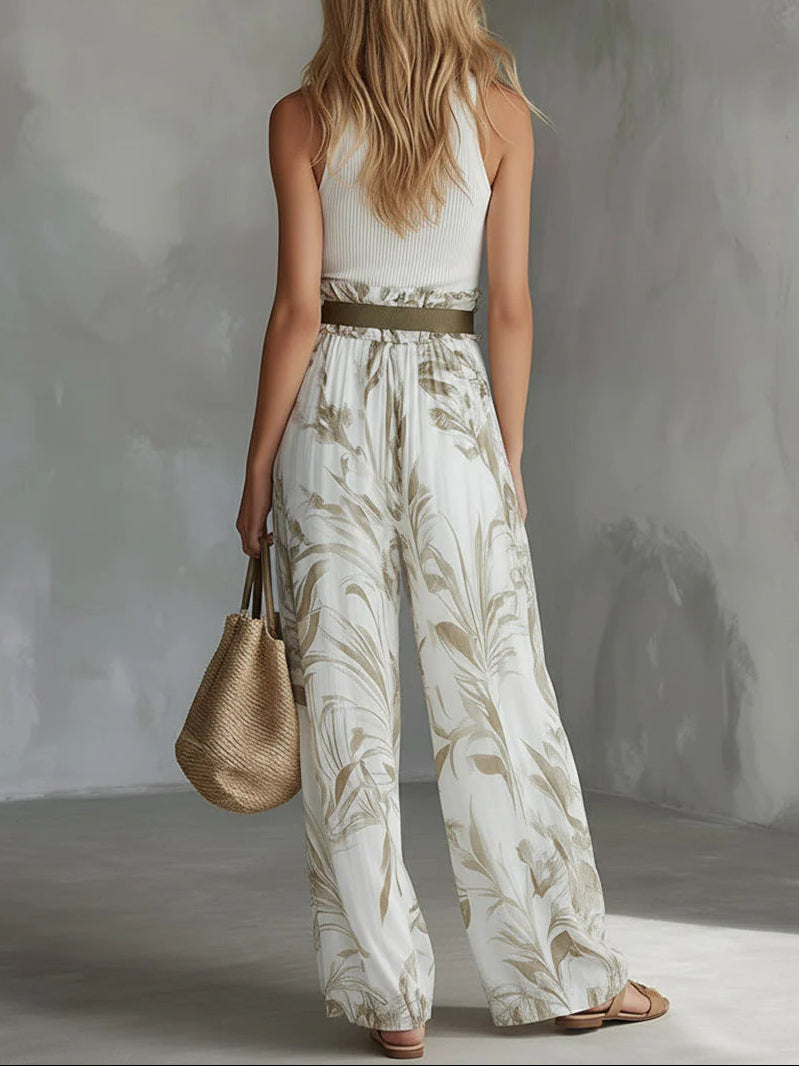 Livia | Printed Wide-Leg Summer Set