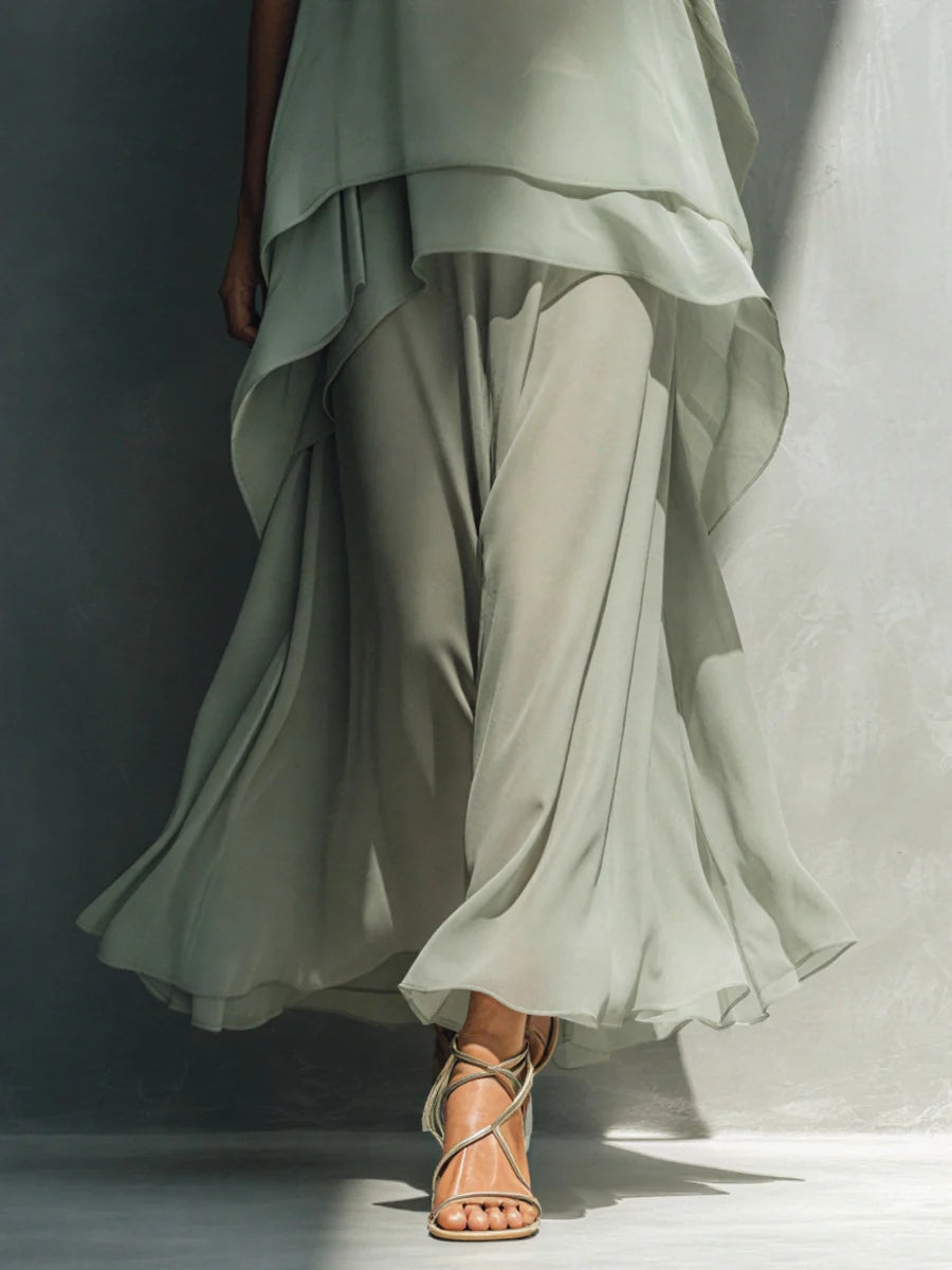 Elyra | Layered Flow Two-Piece Set