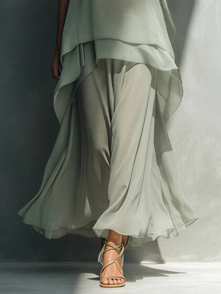 Elyra | Layered Flow Two-Piece Set