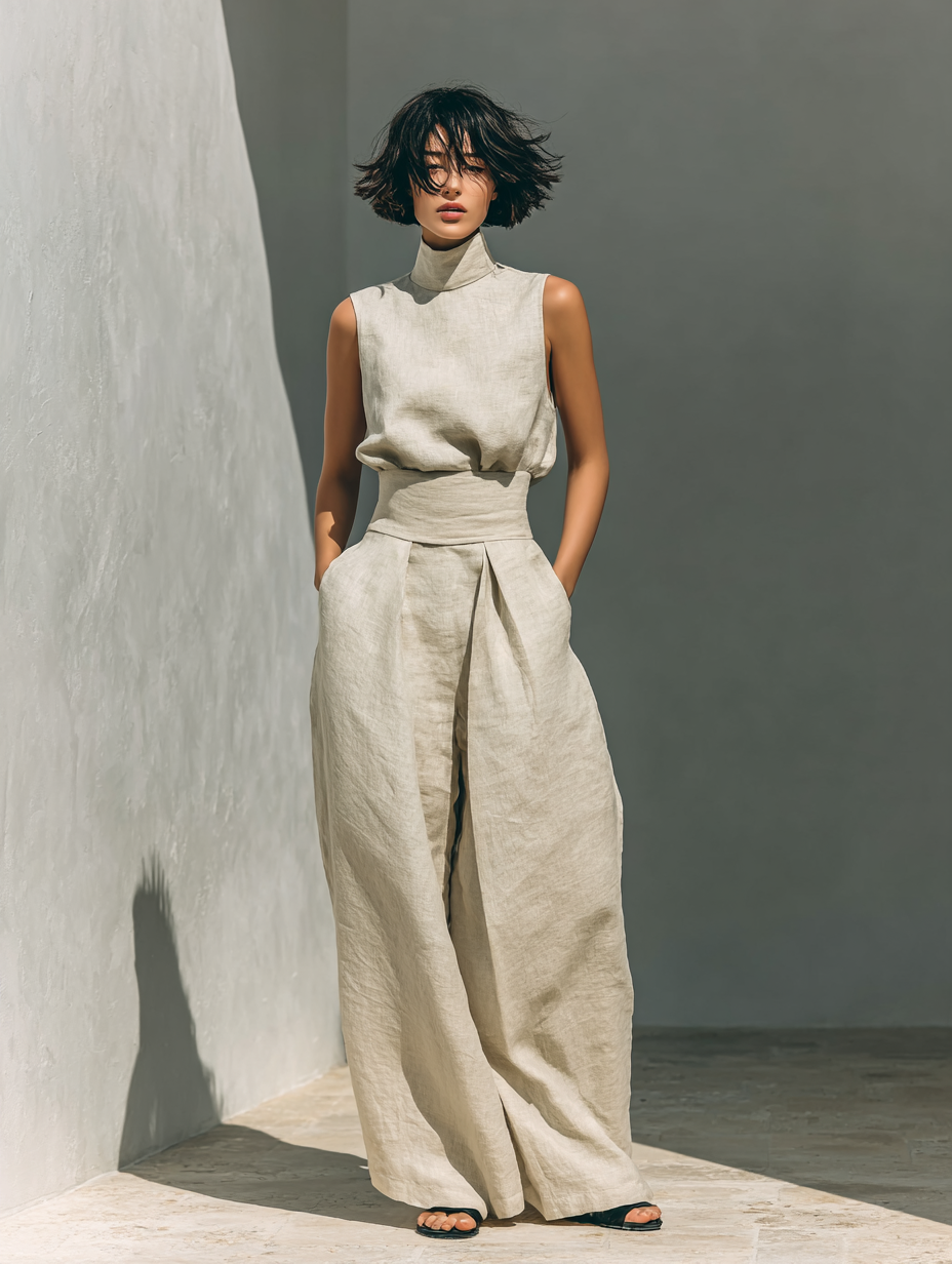Maya Linen Blend Set