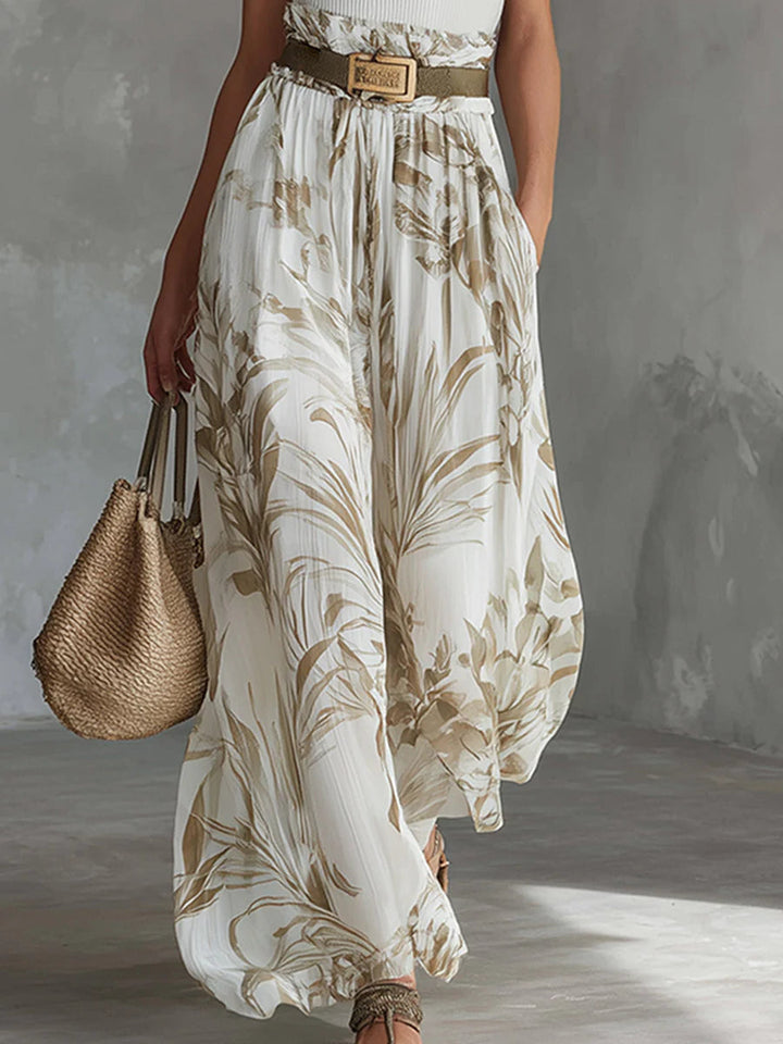 Livia | Printed Wide-Leg Summer Set