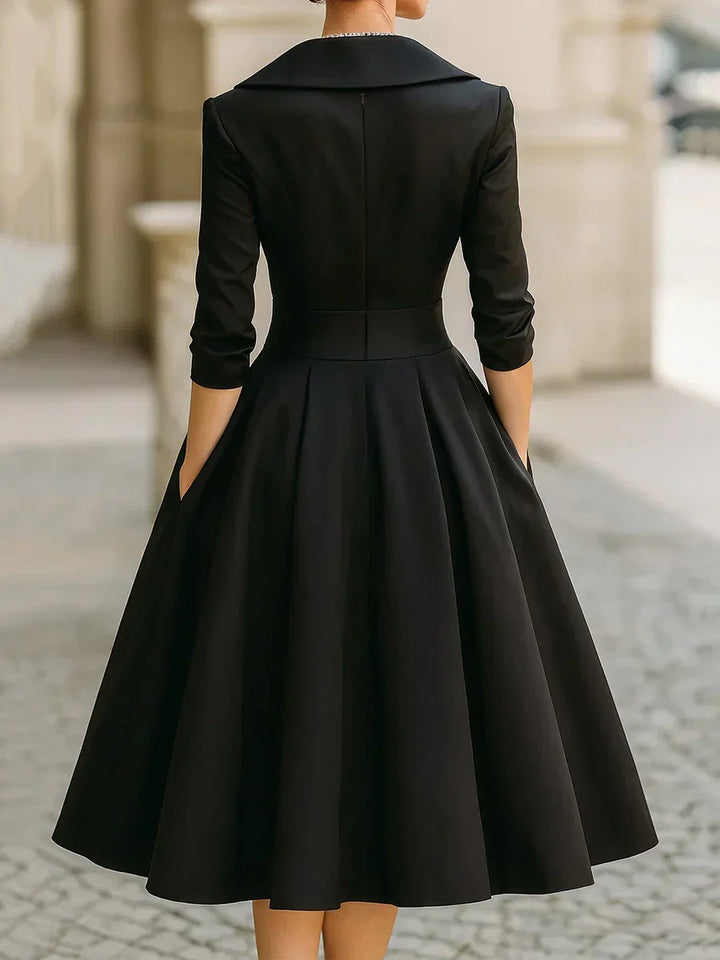 Karen | Elegant Satin Dress