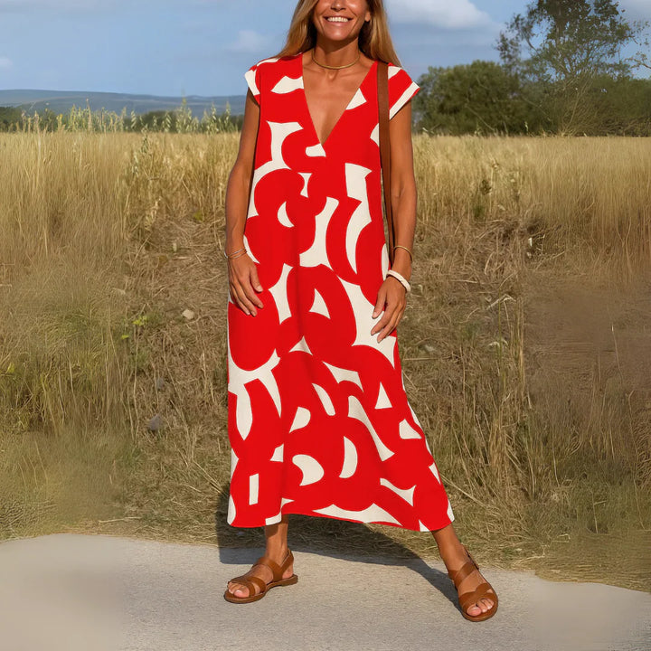 Tatiana™ | Cutwork Detail Maxi Dress