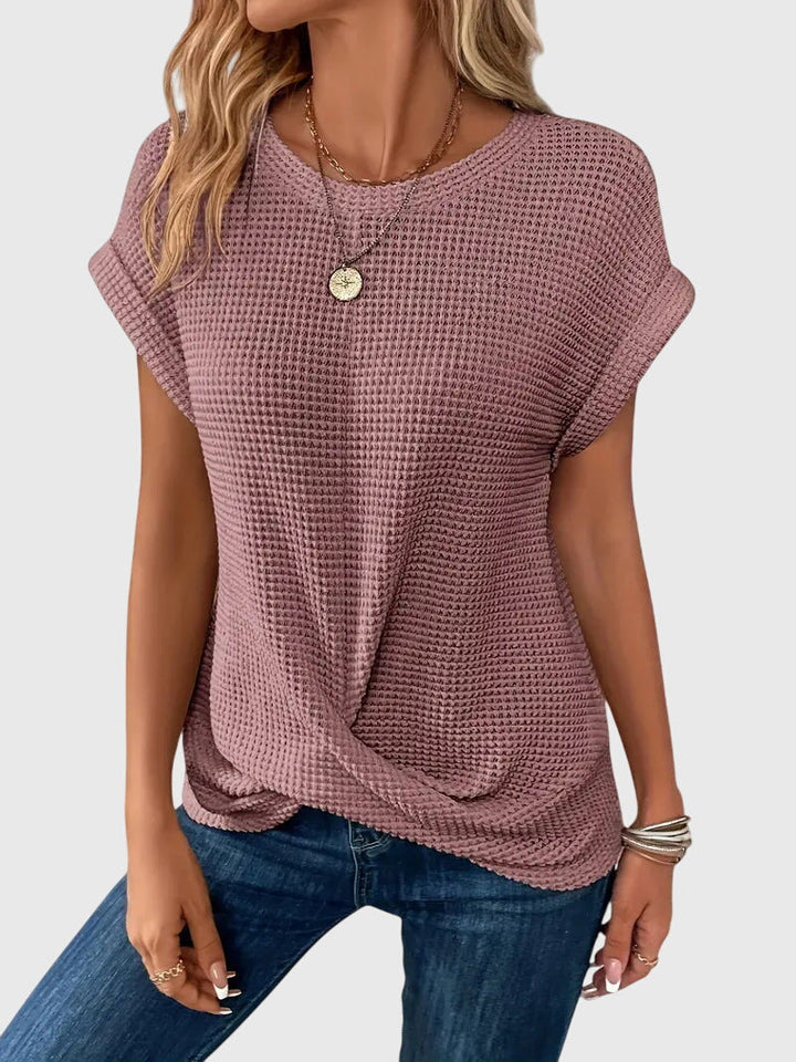 Isa | Crew Neck Blouse