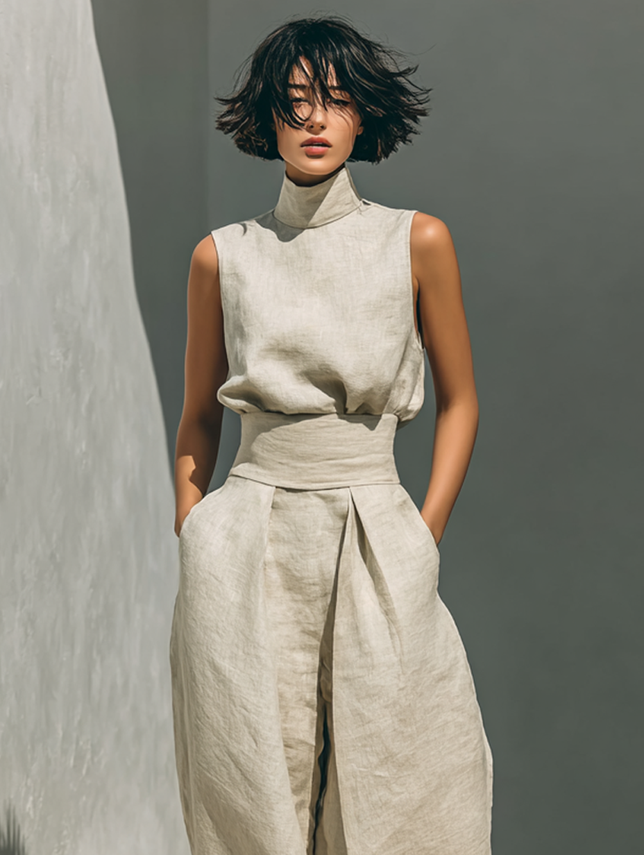 Maya Linen Blend Set