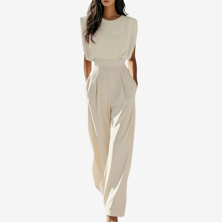 ARIA | CLASSIC BELTED JUMPSUIT