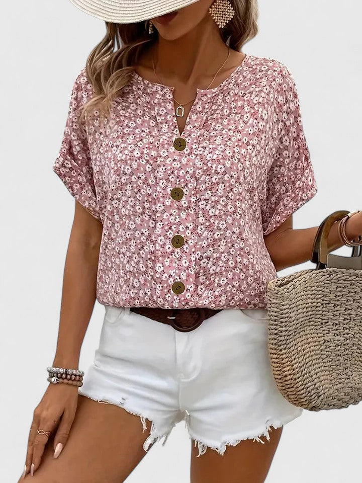 Sabine | Floral Summer Top