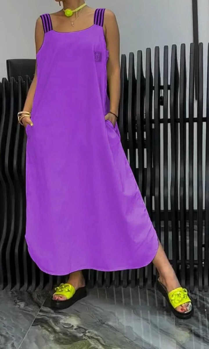 Jane | Graceful Suspender Dress
