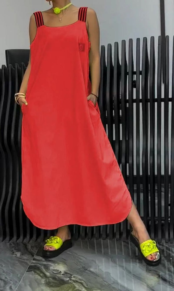 Jane | Graceful Suspender Dress