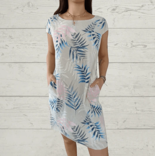 Leila | Floral Pocket Dress