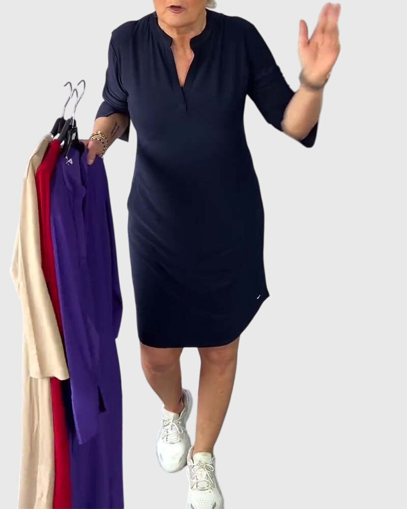 Quinn | V-Neck Dress