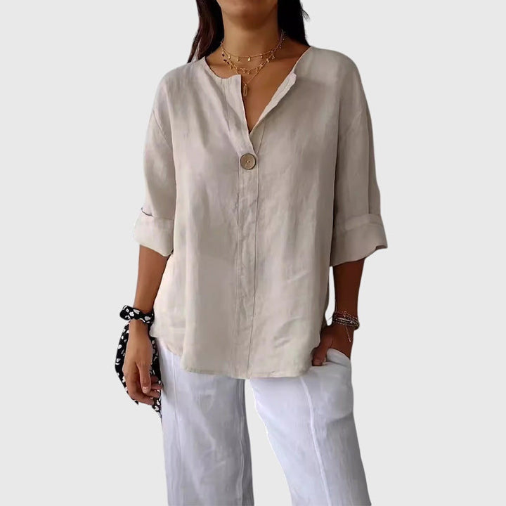 Valentina | V-neck Blouse