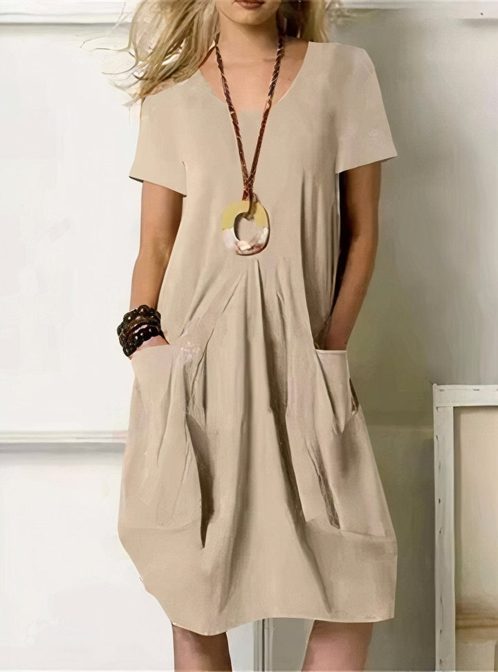 Oriane™ | Fluid Casual Maxi Dress