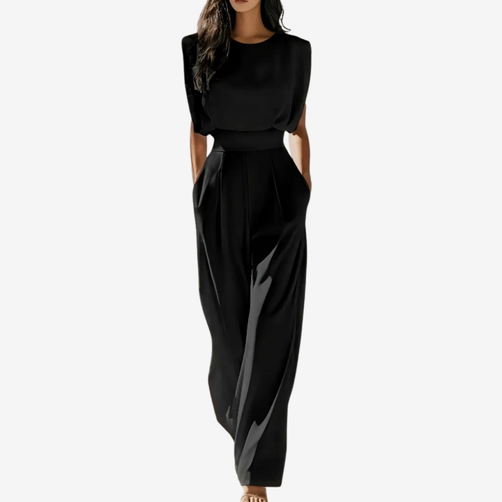 ARIA | CLASSIC BELTED JUMPSUIT