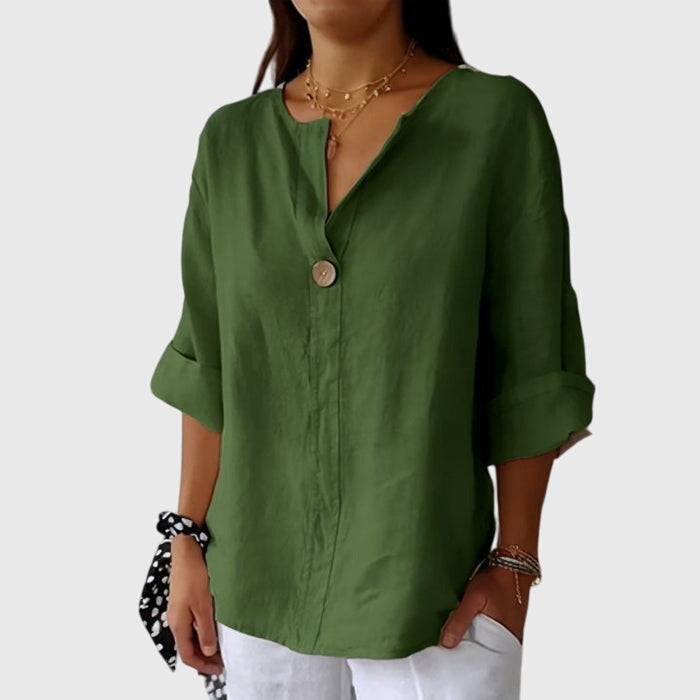 Valentina | V-neck Blouse