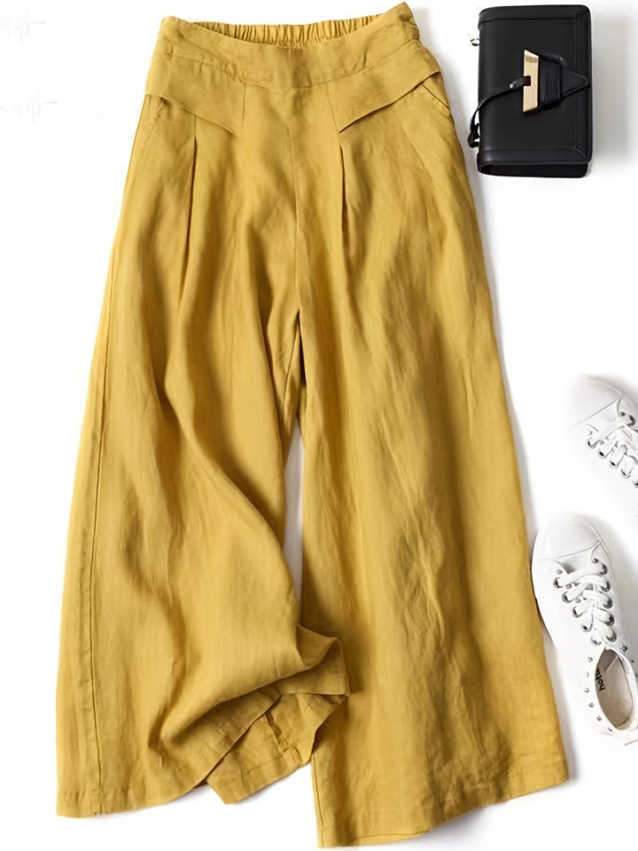 Women's Wide-Leg Ankle Pants | Vintage
