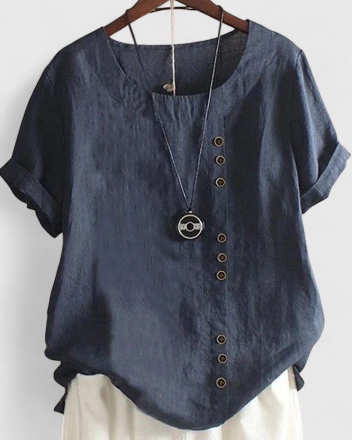 Elisavie | Short Sleeve Blouse