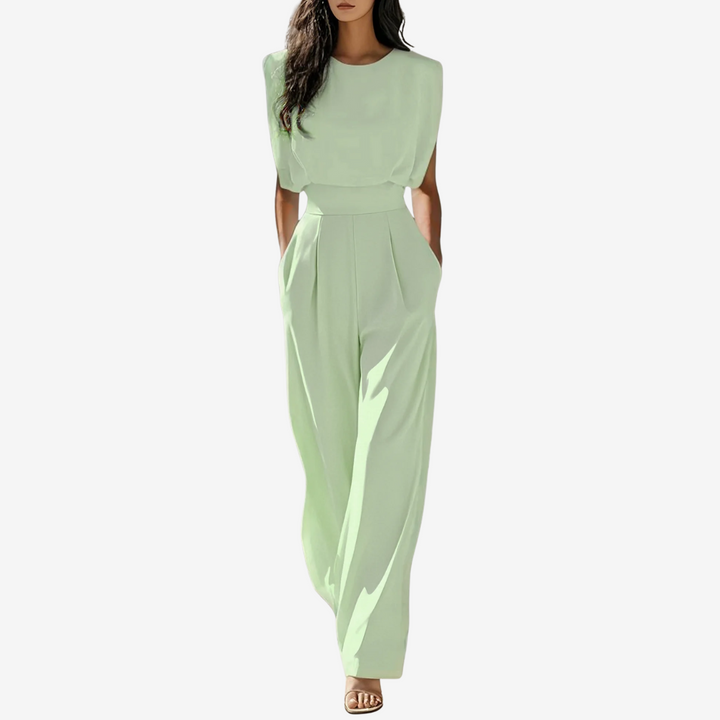 ARIA | CLASSIC BELTED JUMPSUIT