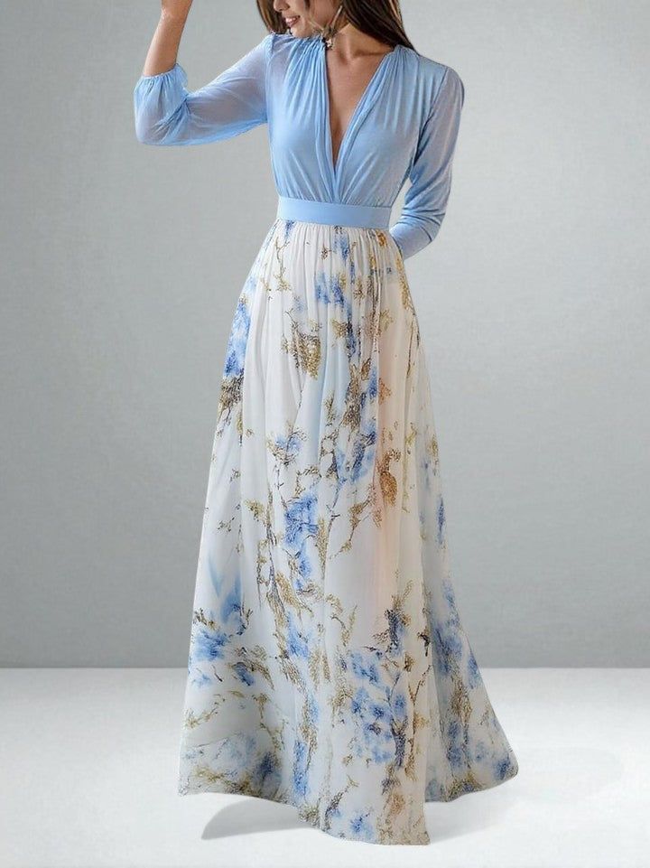 The Selene Mist Floral Dress