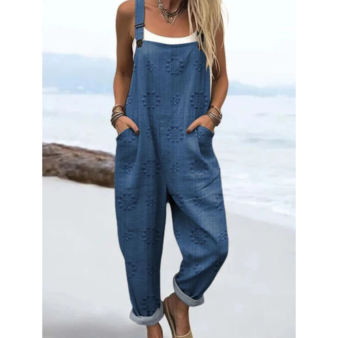 Esme - Comfortable Printed Overalls