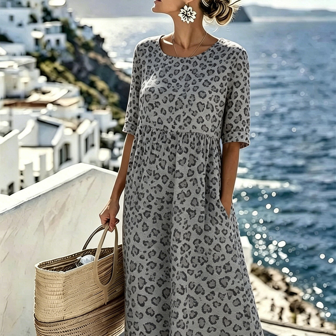 Sienna™ | Wild Grace Midi Dress