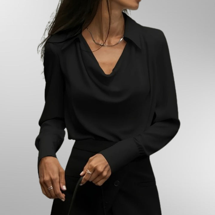 Violet | Satin Blouse