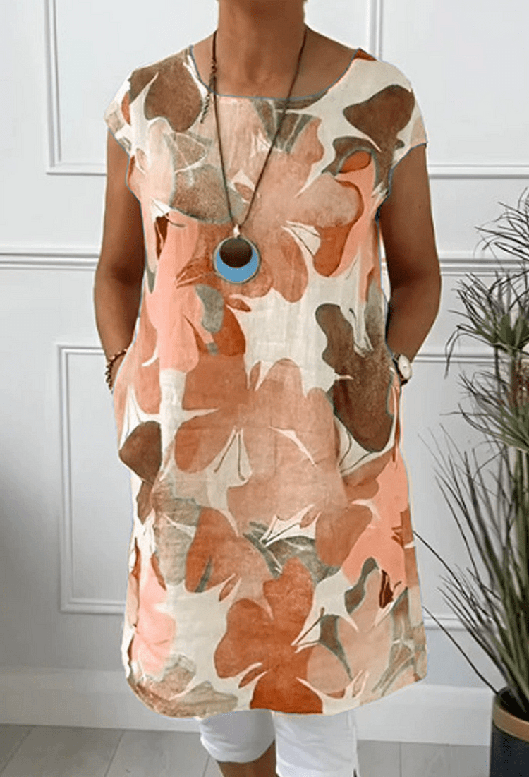 Mina | Graceful Floral Midi