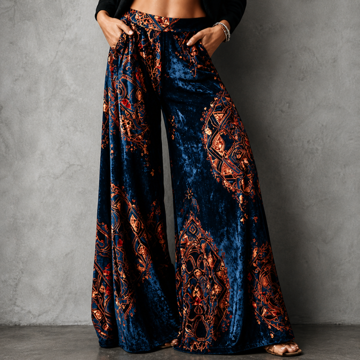 Maude - Coastal Boho™ Wide-Leg Pants
