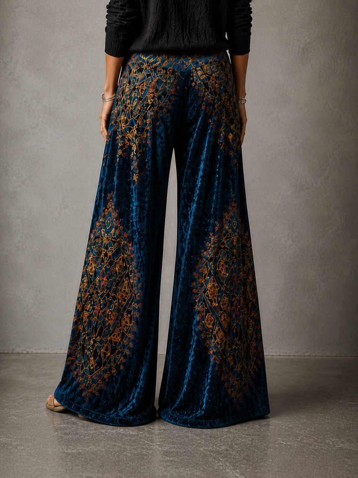 Maude - Coastal Boho™ Wide-Leg Pants