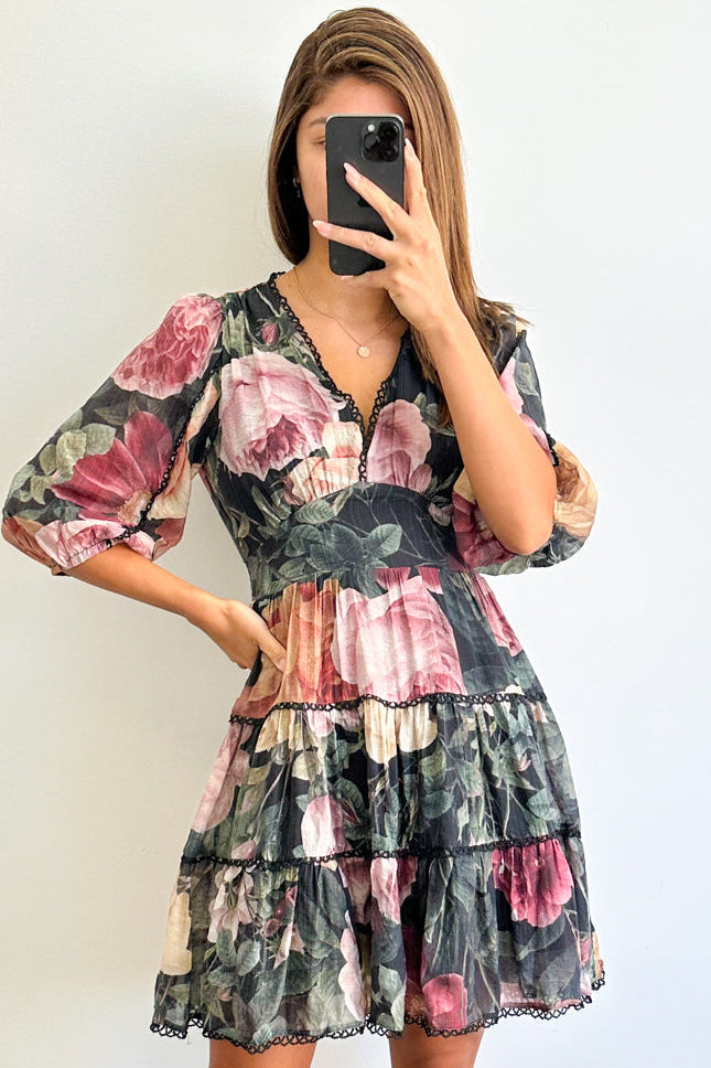 Catherine Dress - Vintage Floral