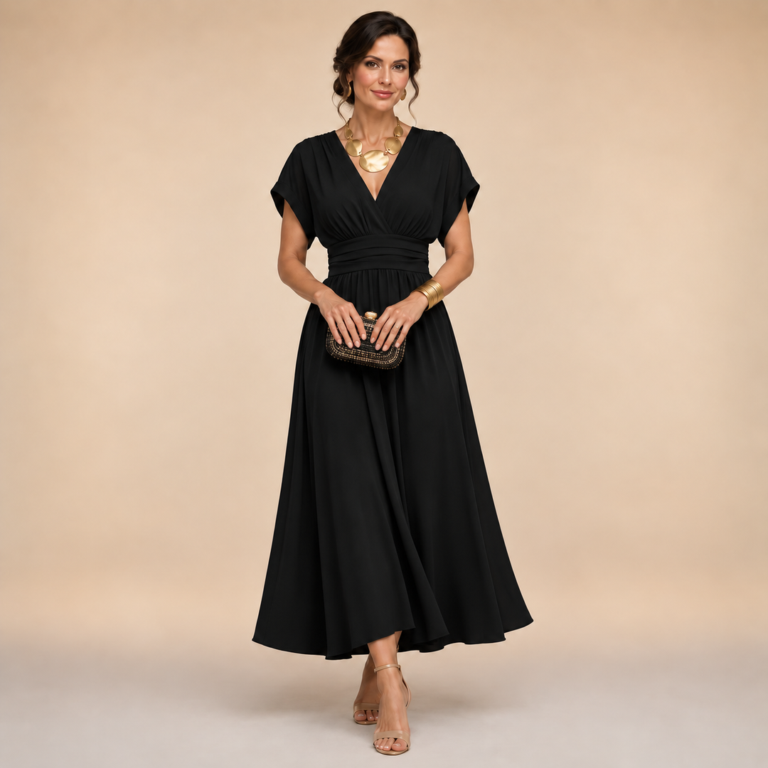 Amelia | Wrap Midi Dress