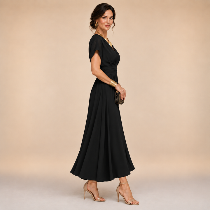 Amelia | Wrap Midi Dress