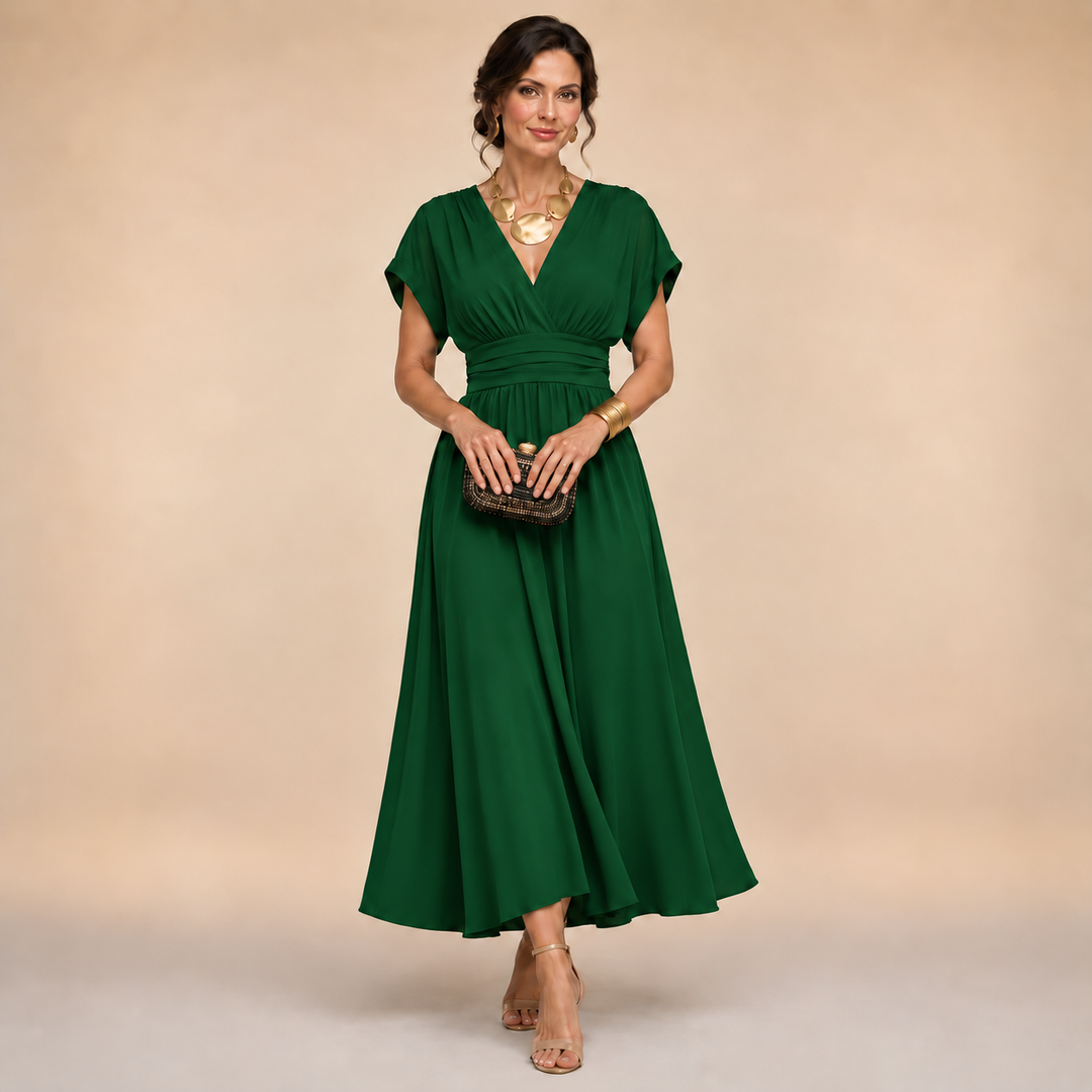 Amelia | Wrap Midi Dress