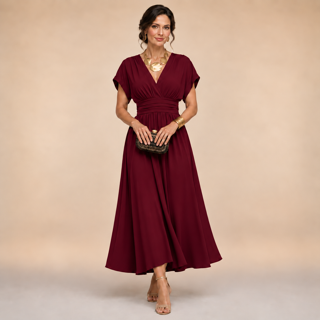 Amelia | Wrap Midi Dress