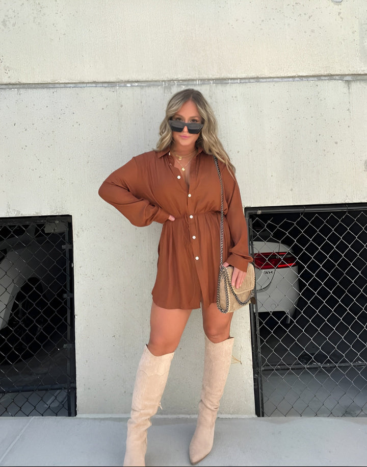 Fara - Chic Romper Dress