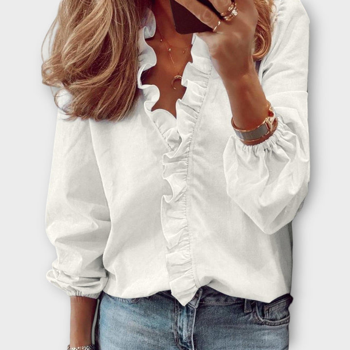 Isadora | Ruffled Blouse