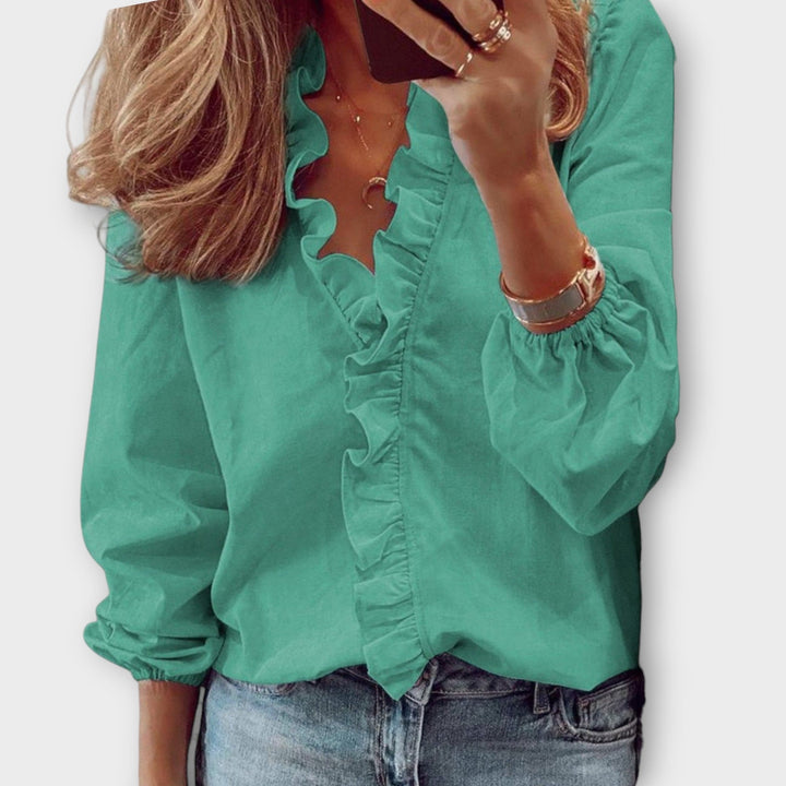 Isadora | Ruffled Blouse