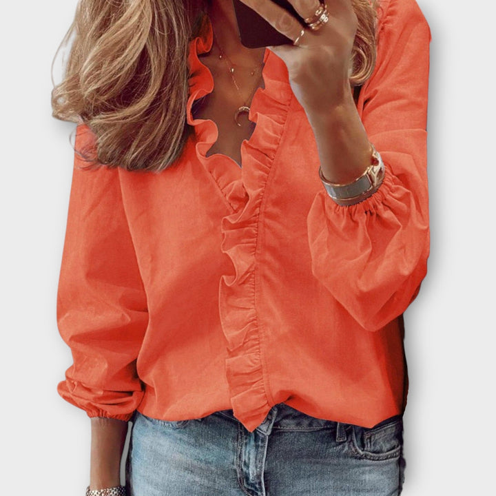 Isadora | Ruffled Blouse
