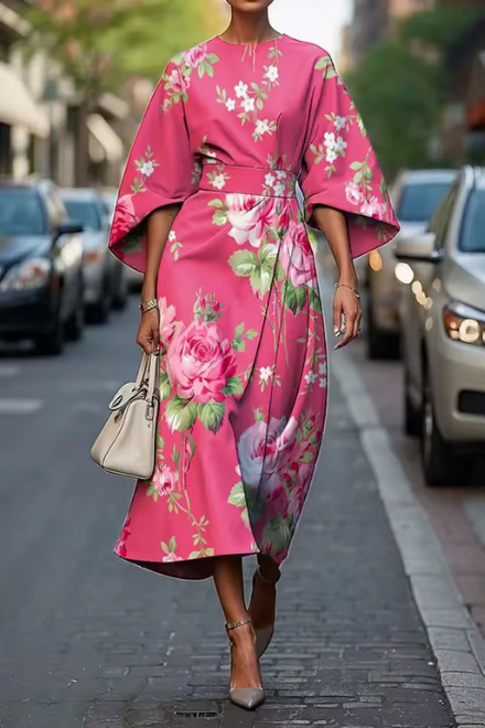 Effortless Floral Dress