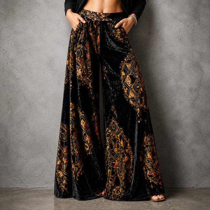 Maude - Coastal Boho™ Wide-Leg Pants