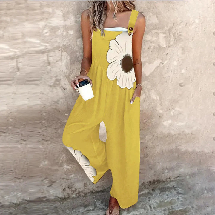 Audrey - Comfortable Printed Overalls