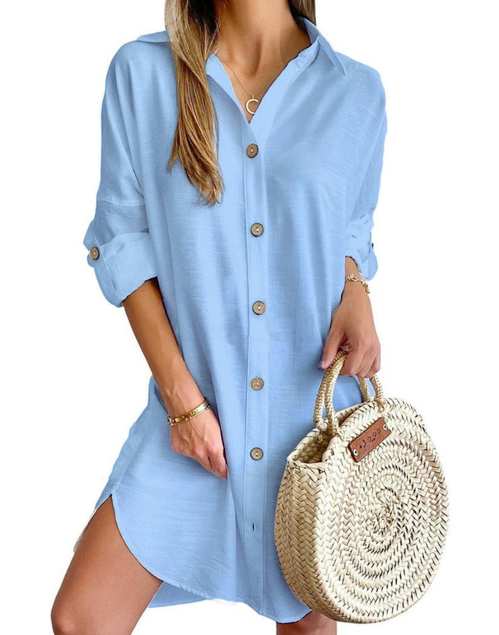 Beatrice | Chic Button Dress