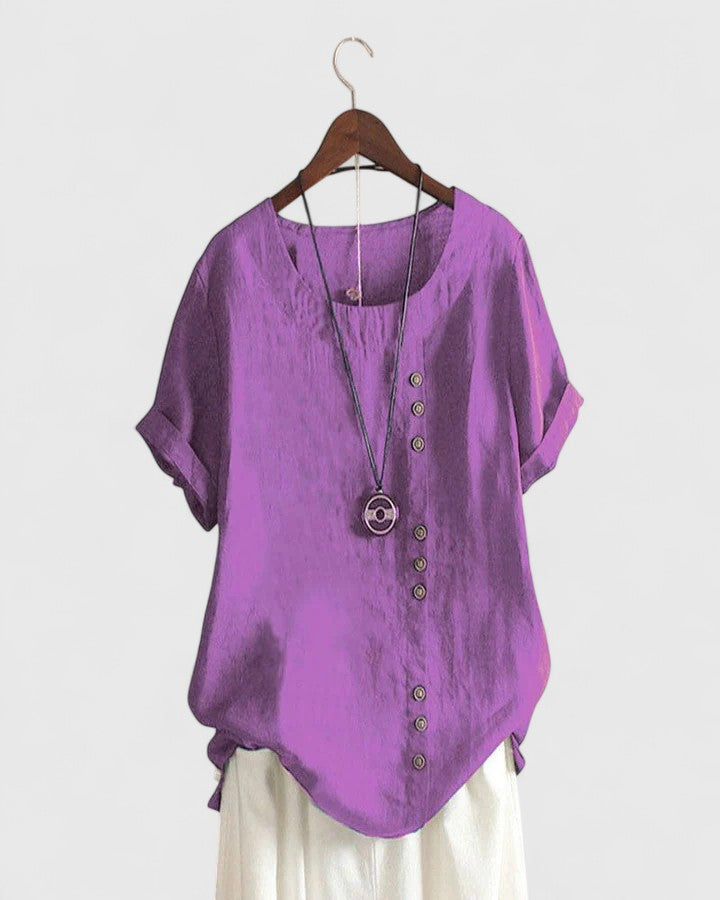 Elisavie | Short Sleeve Blouse