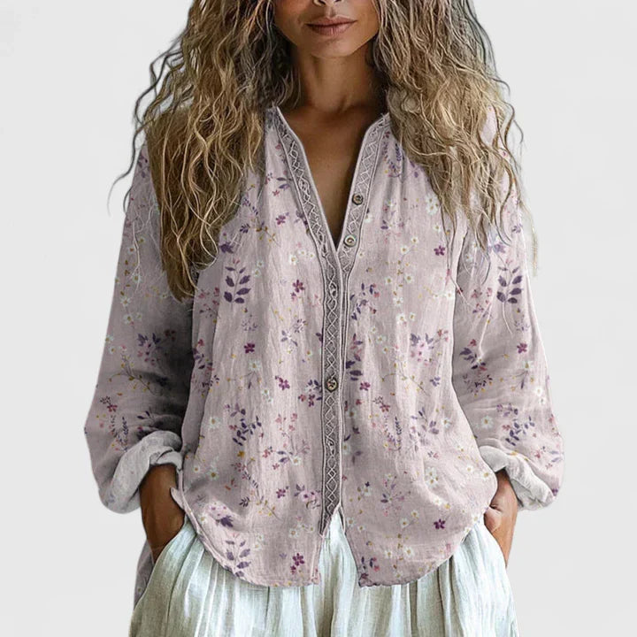 Jayzlynae | Retro Chic Blouse