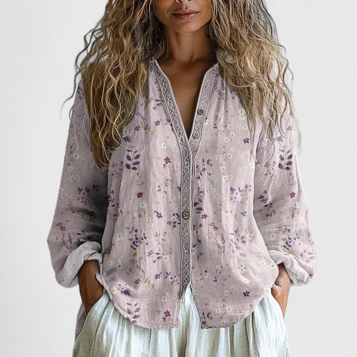 Mykayla | Retro Blouse