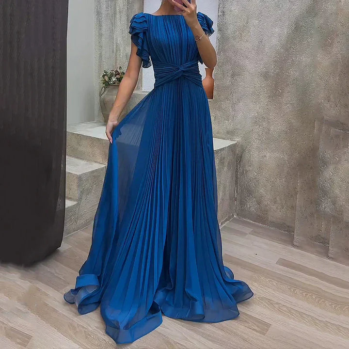 Maya™ | Pleated Evening Dress