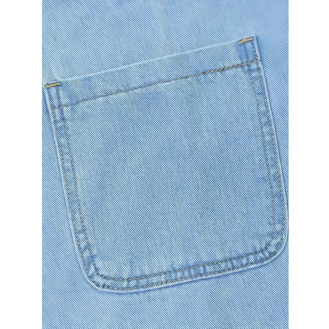 Saylor™ Relaxed Denim-Look Dress