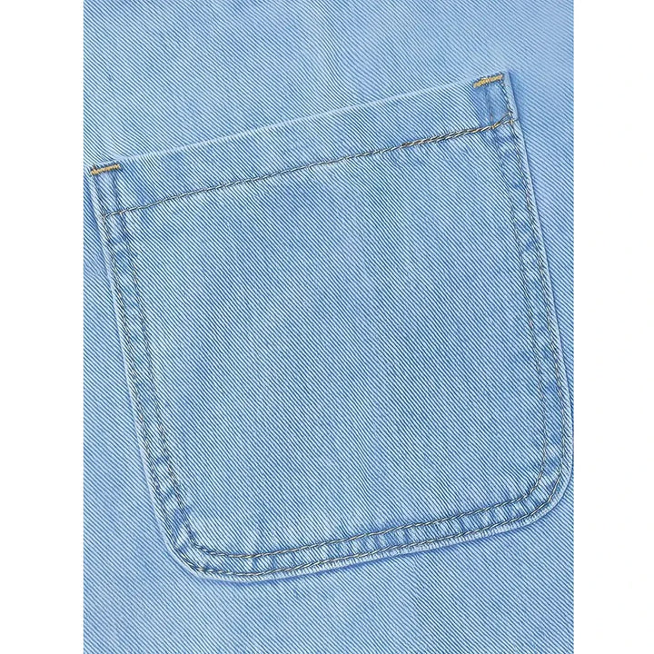 Saylor™ Relaxed Denim-Look Dress
