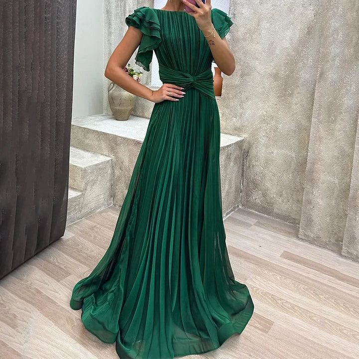 Maya™ | Pleated Evening Dress